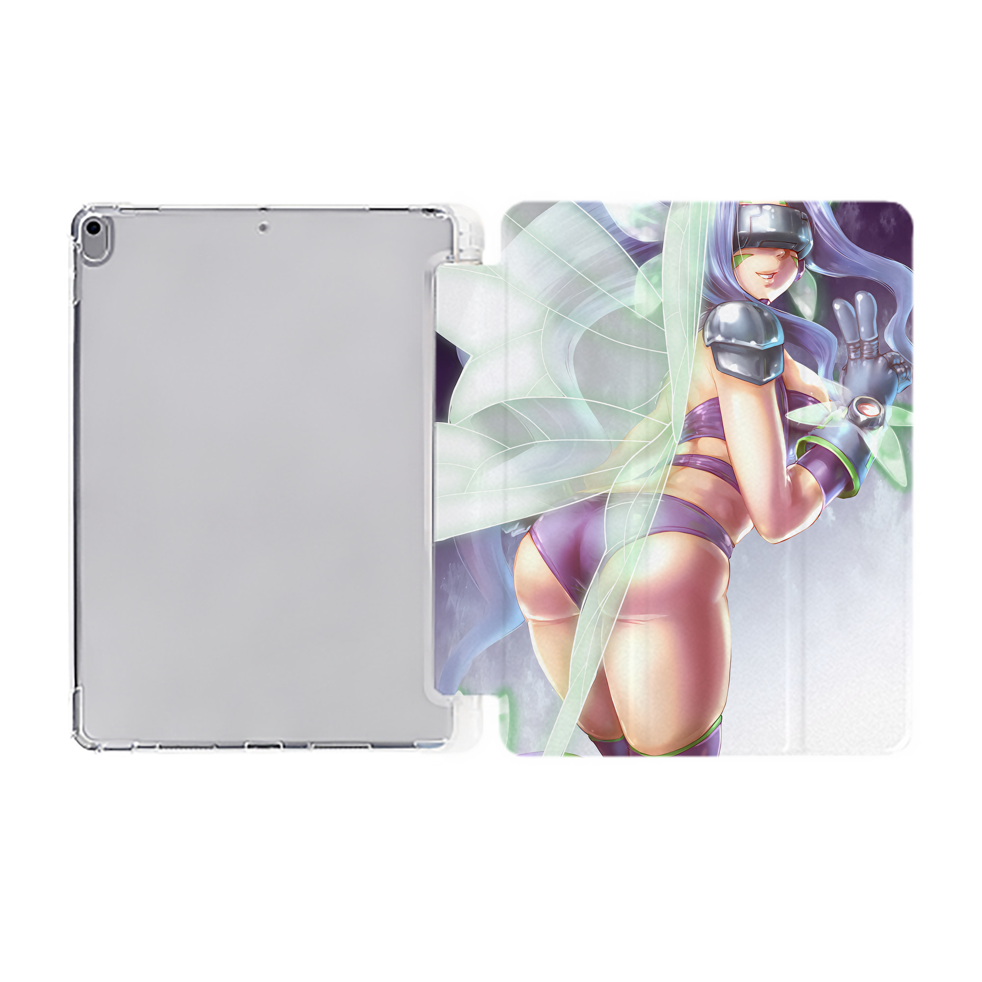 （画像用） Digimon デジタルモンスター/デジモン IPad ケース ペン収納付き 三つ折りスタンド PUレザー×シリコン 対応機種9.5/10.5/10.9インチ